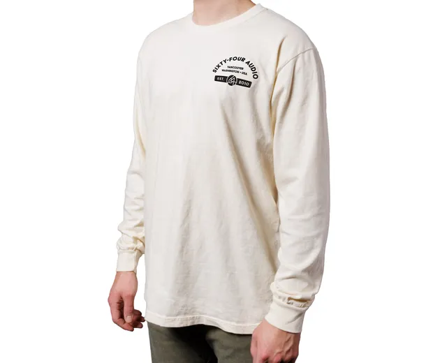 64-audio-u-series-off-white-longsleeve-shirt-cremewei image 1