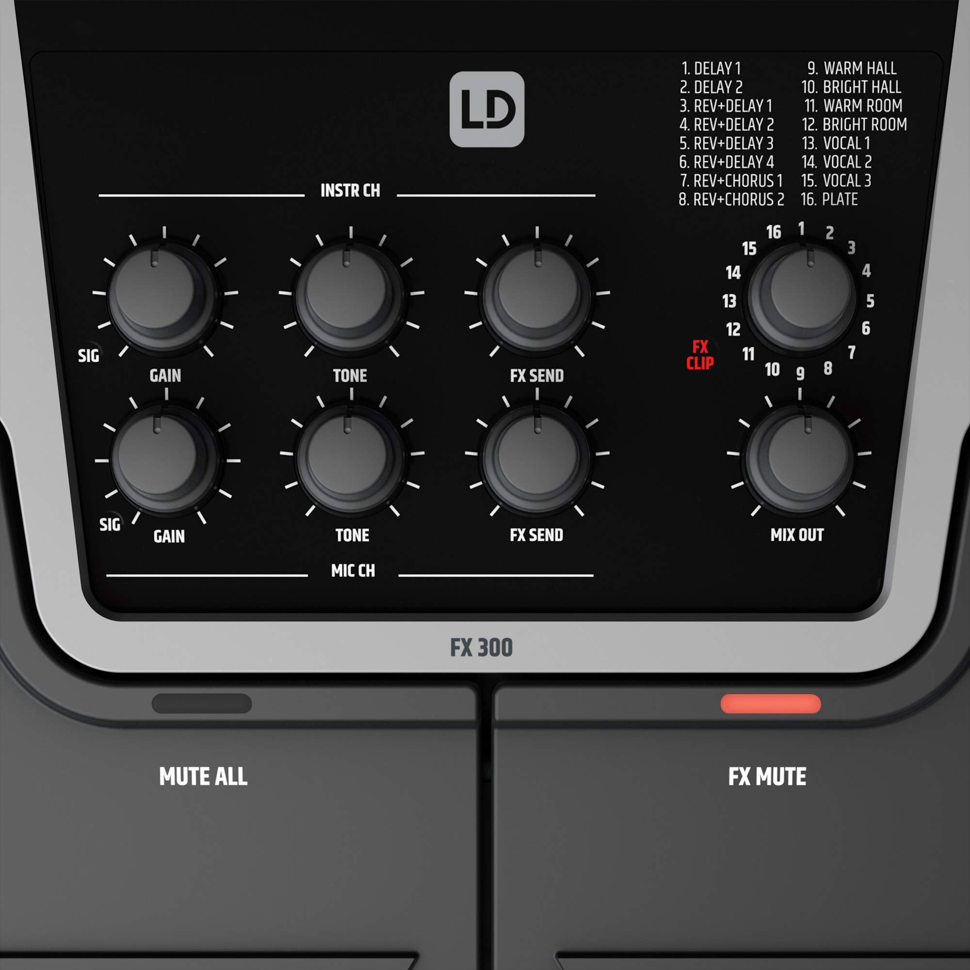 ld-systems-mix-g3-fx-300-effektpedal-schwarz-16-effekte image 5