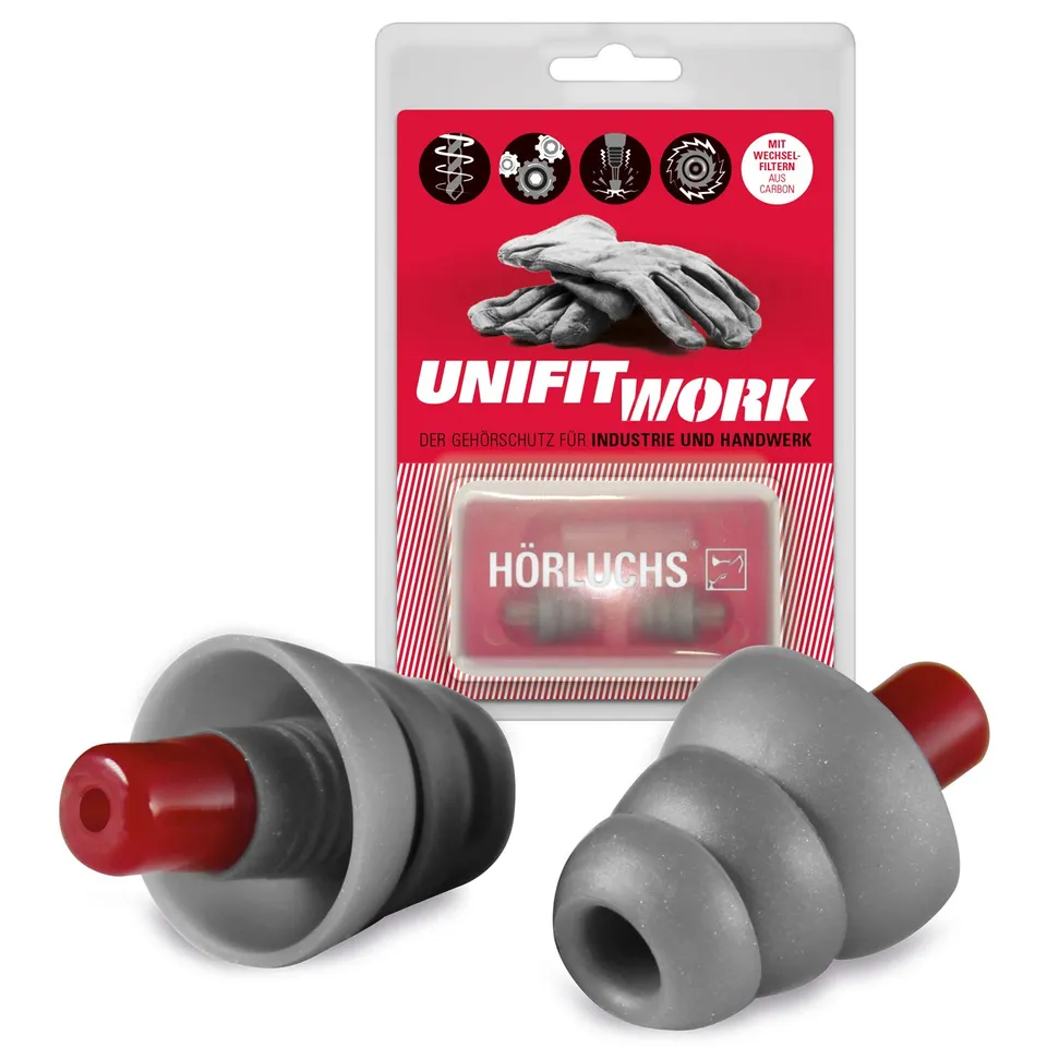 h-rluchs-hl5-unifit-work-geh-rschutz-rot-grau-mit-filter image 1