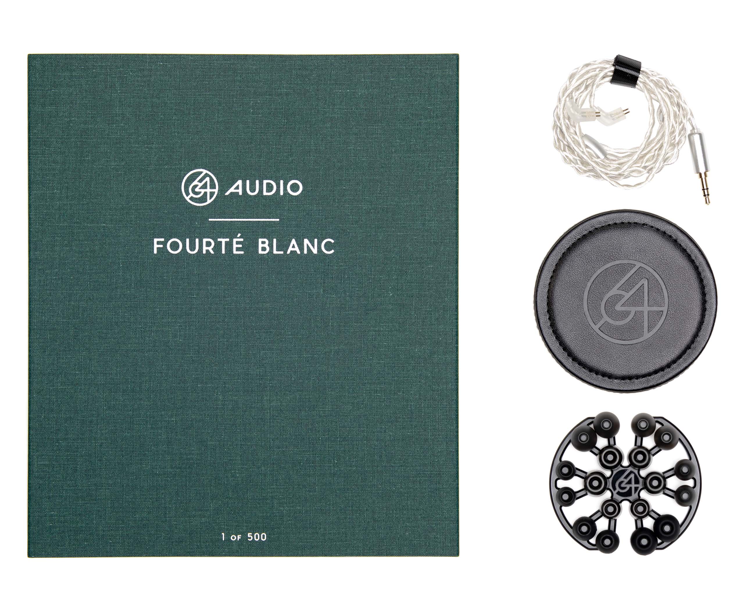 64-audio-fourt-blanc-in-ear-monitor-universal-hybrid-treiber image 4