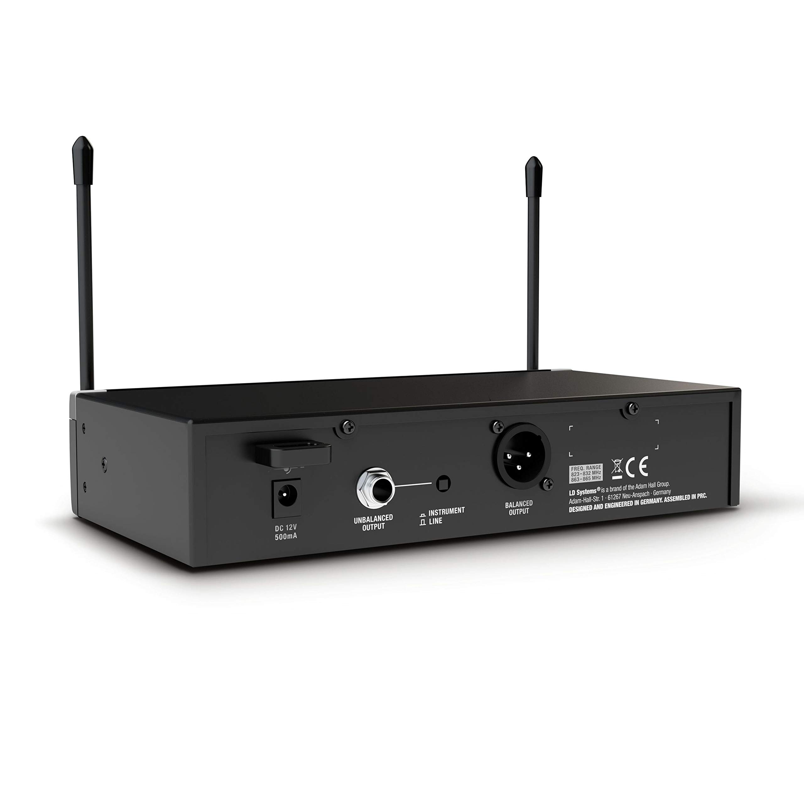 ld-systems-u308-bpl-funksystem-lavalier-823-832-mhz-schwarz image 3