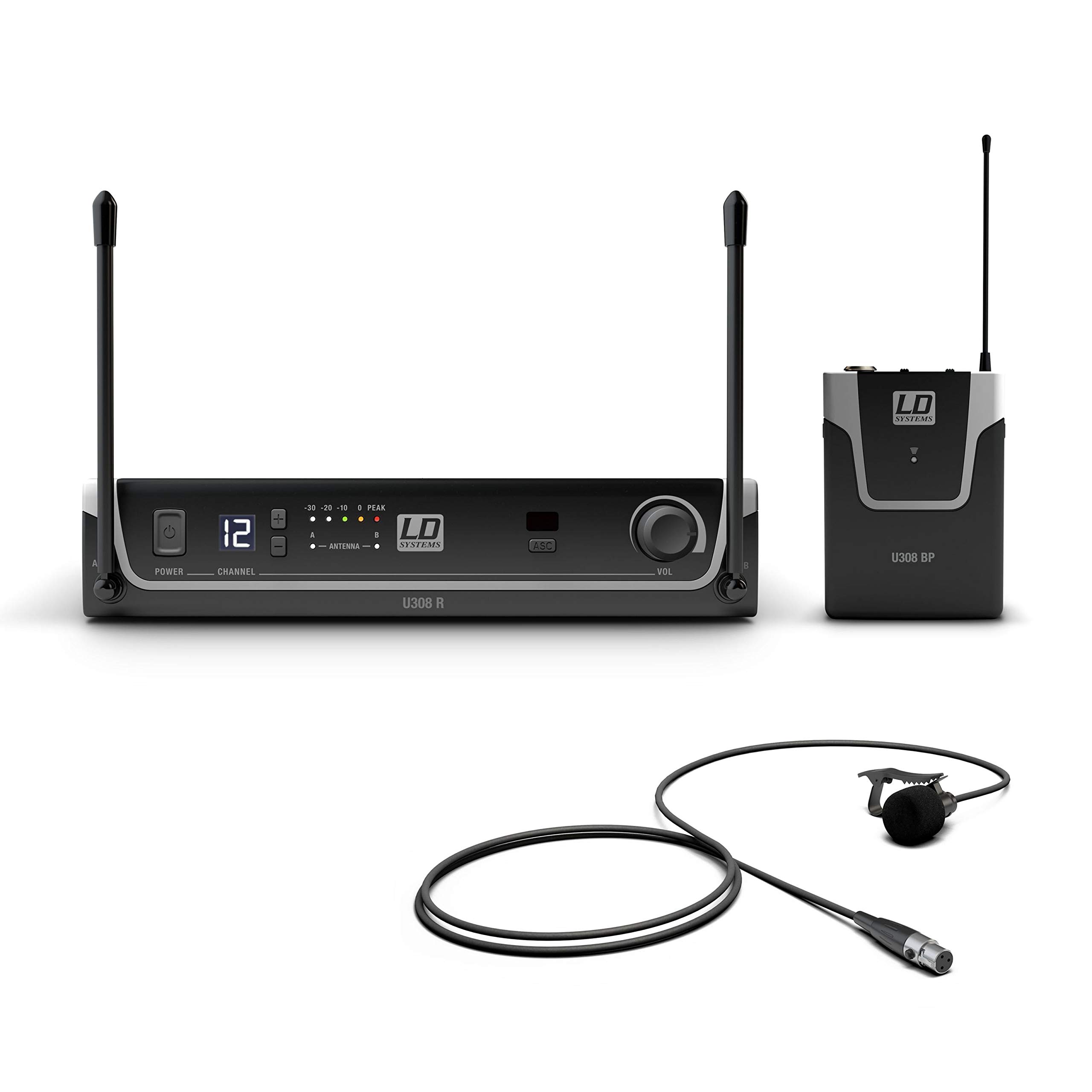 ld-systems-u308-bpl-funksystem-lavalier-823-832-mhz-schwarz image 1