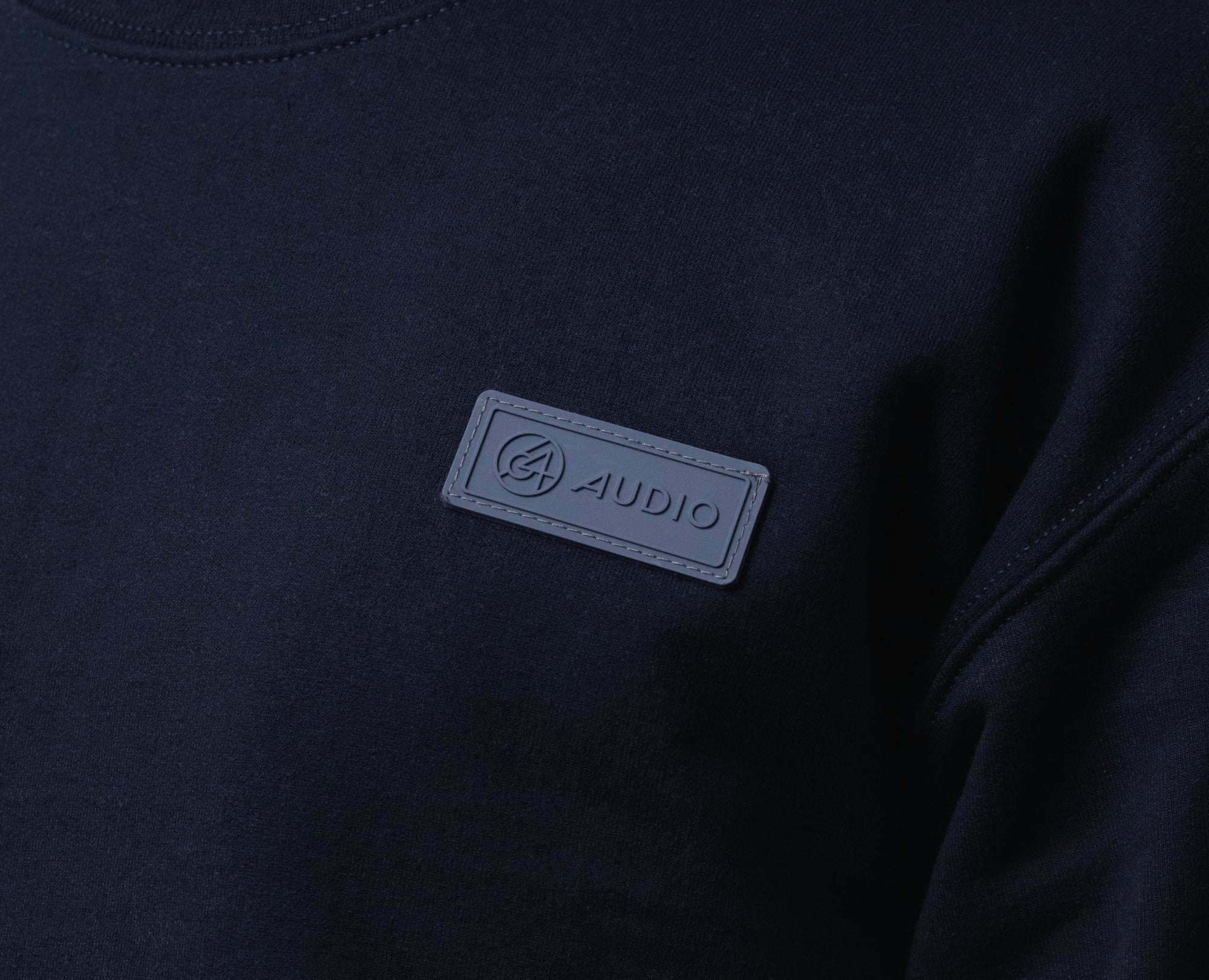 64-audio-monochrome-sweater-pullover-navy-baumwolle-gr-s-2xl image 3