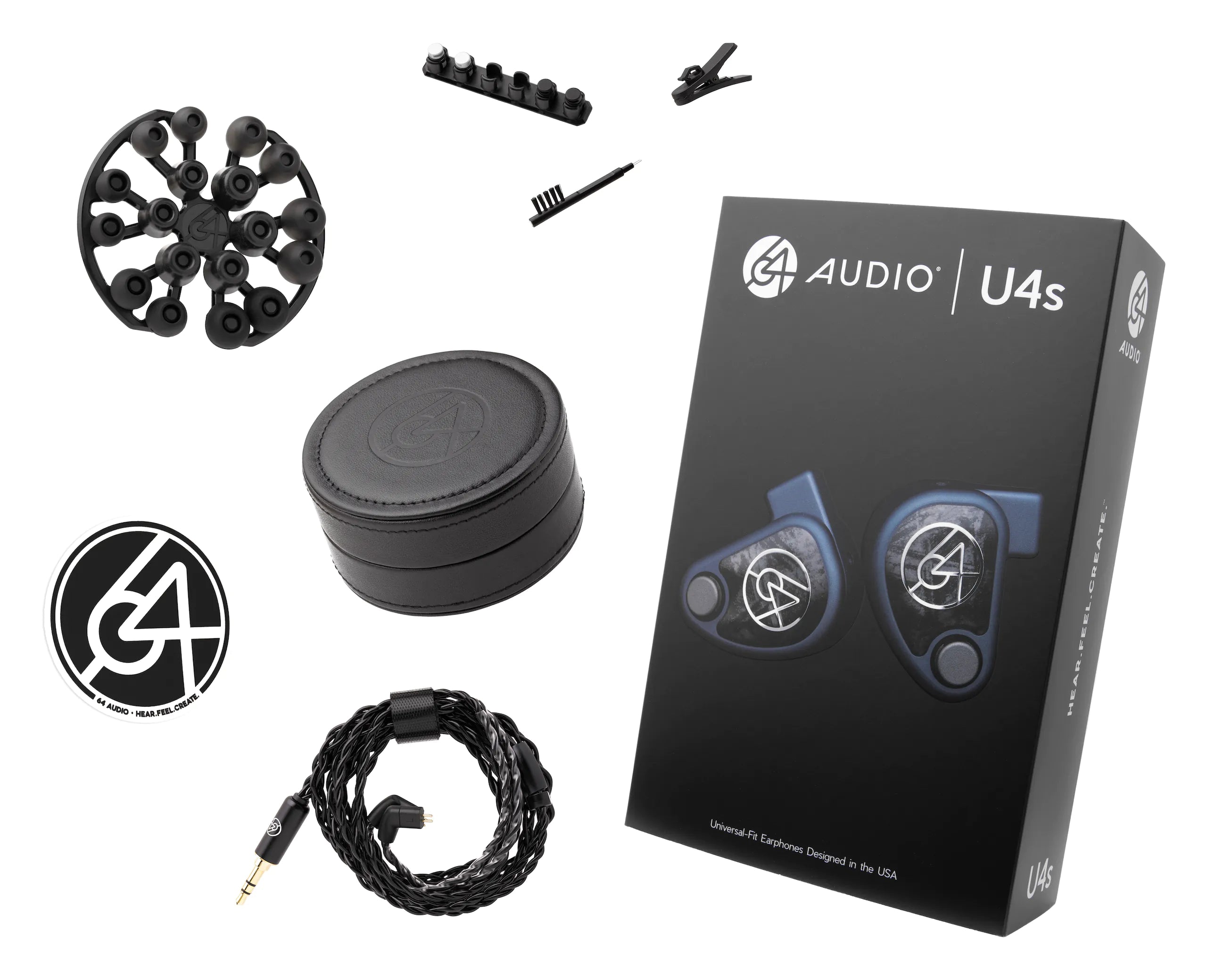64-audio-u-series-u4s-universal-in-ear-monitor image 4