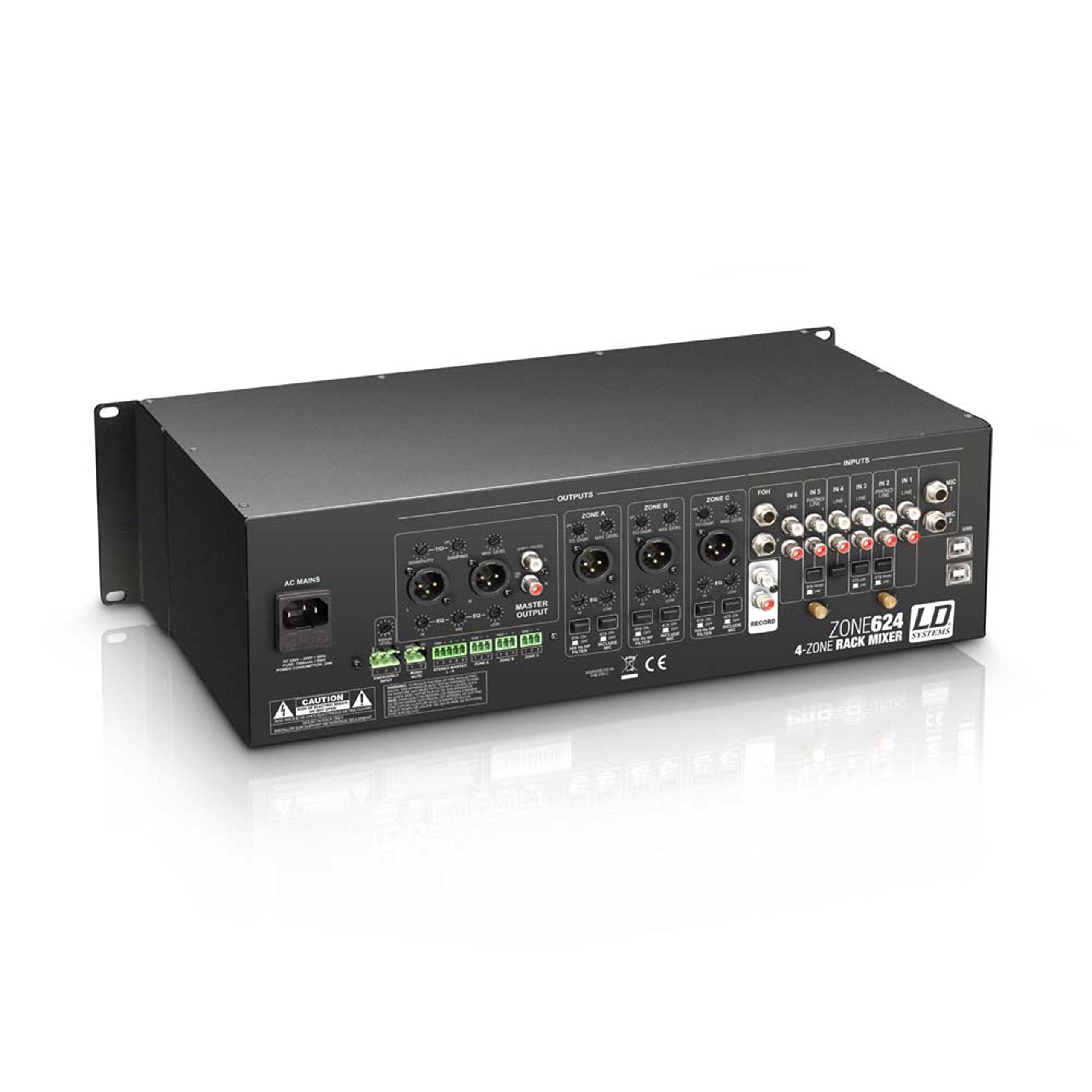 ld-systems-zone-624-4-zonen-mixer-19-zoll-3he-schwarz image 5