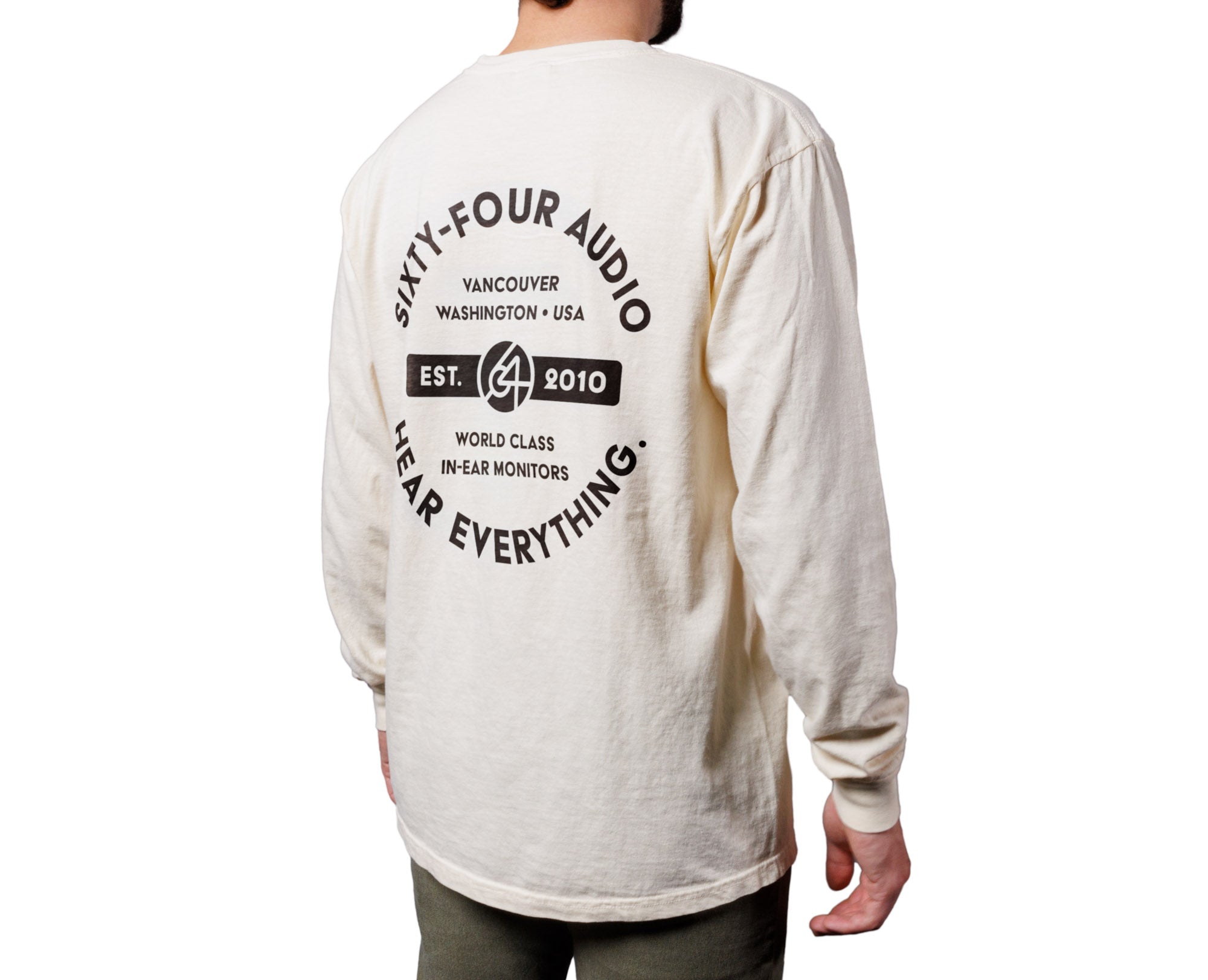 64-audio-u-series-off-white-longsleeve-shirt-cremewei image 2