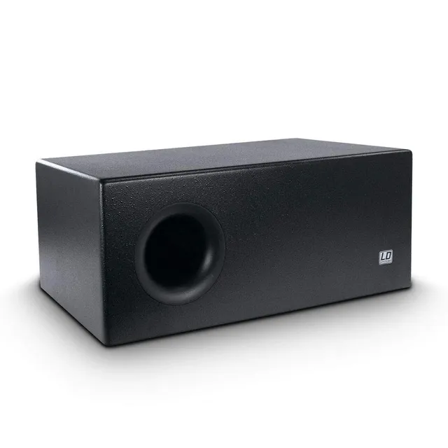 ld-systems-contractor-sub88a-subwoofer-aktiv-schwarz-2x8-zoll image 1