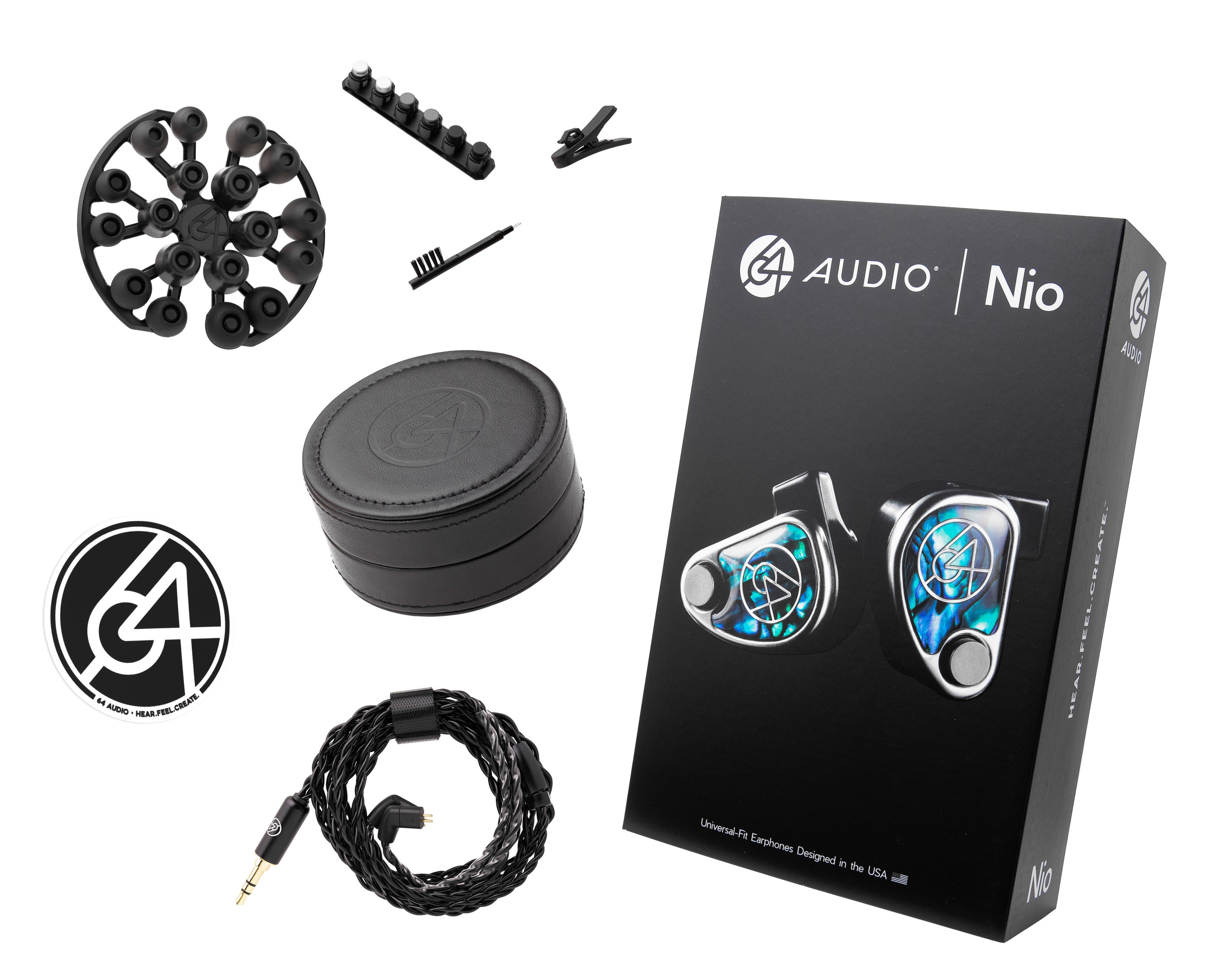 64-audio-u-series-nio-in-ear-monitor-hybrid-9-treiber image 4