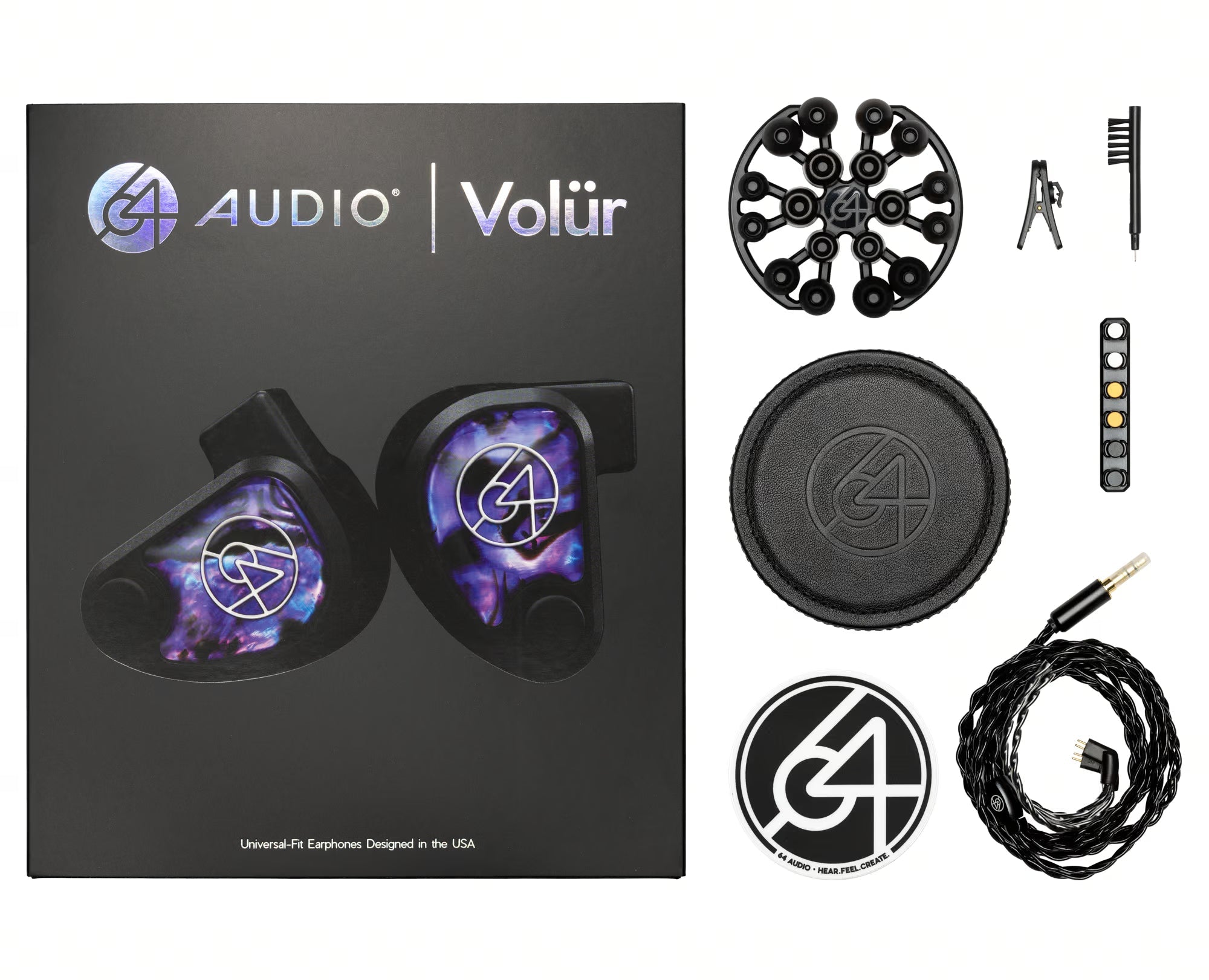 64-audio-u-series-vol-r-in-ear-monitor-universal-hybrid image 4