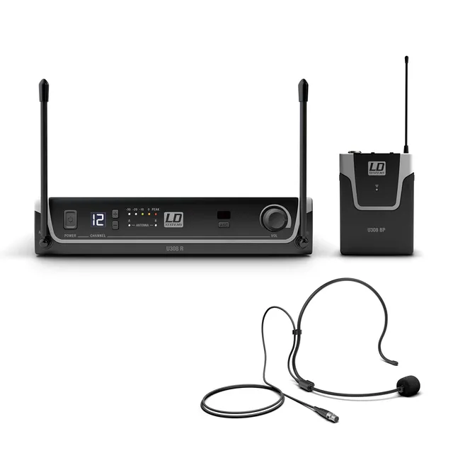 ld-systems-u308-bph-funk-headset-uhf-863-865-823-832mhz image 1