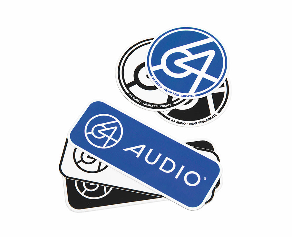 64-audio-u-series-sticker-pack-aufkleber-multicolor-14er-vinyl image 3