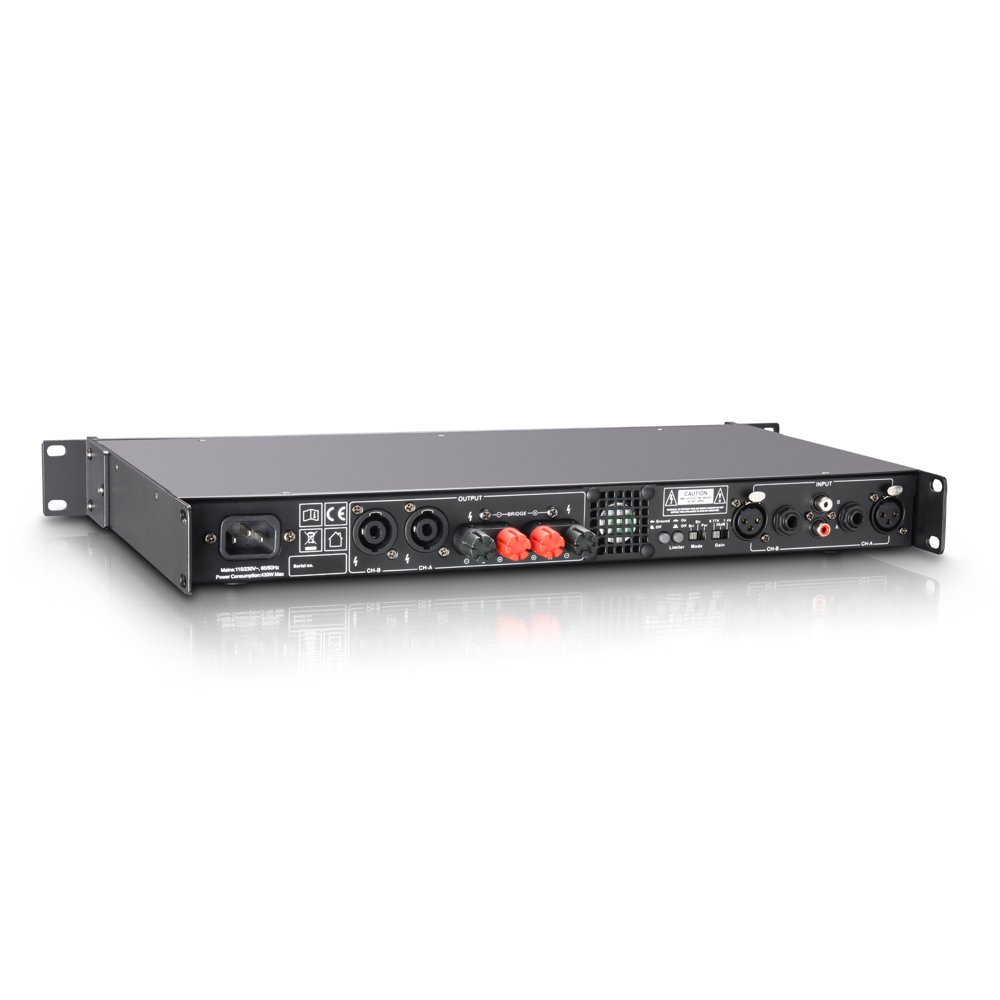 ld-systems-xs-400-pa-endstufe-class-d-2x200w-4-ohm image 2