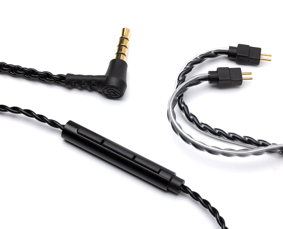 64-audio-u-series-kabel-mit-mikrofon-ipx-2-pin-3-5-mm-schwarz image 1