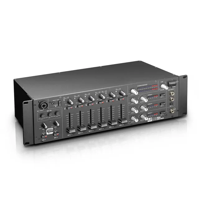 ld-systems-zone-624-4-zonen-mixer-19-zoll-3he-schwarz image 1