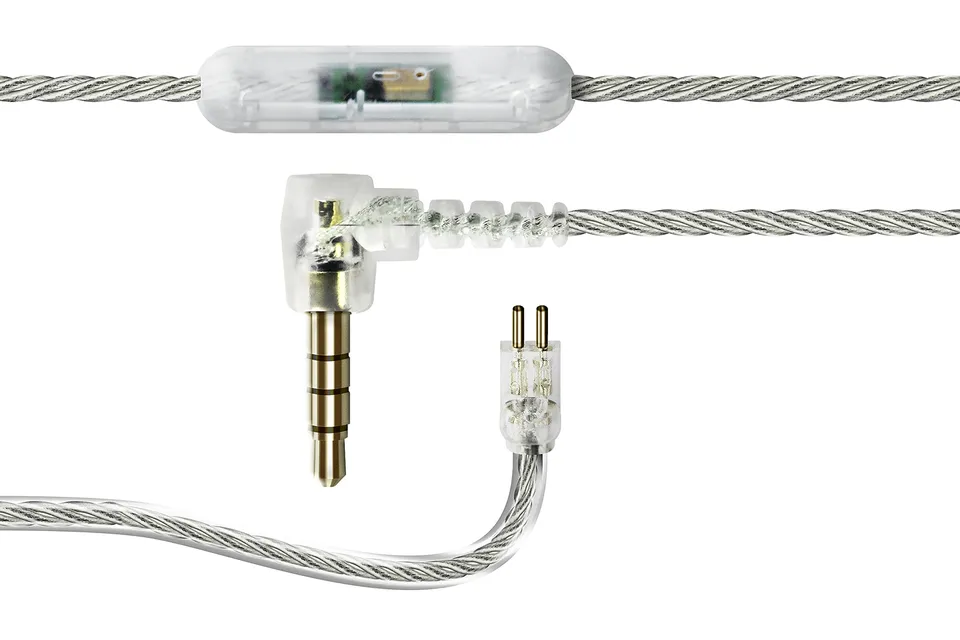 h-rluchs-hl4-smartphone-kabel-2-pin-120-cm-transparent-headset image 1