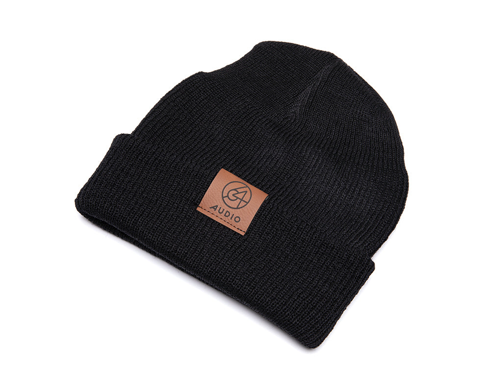 64-audio-u-series-standard-beanie-m-tze-schwarz-wolle image 4
