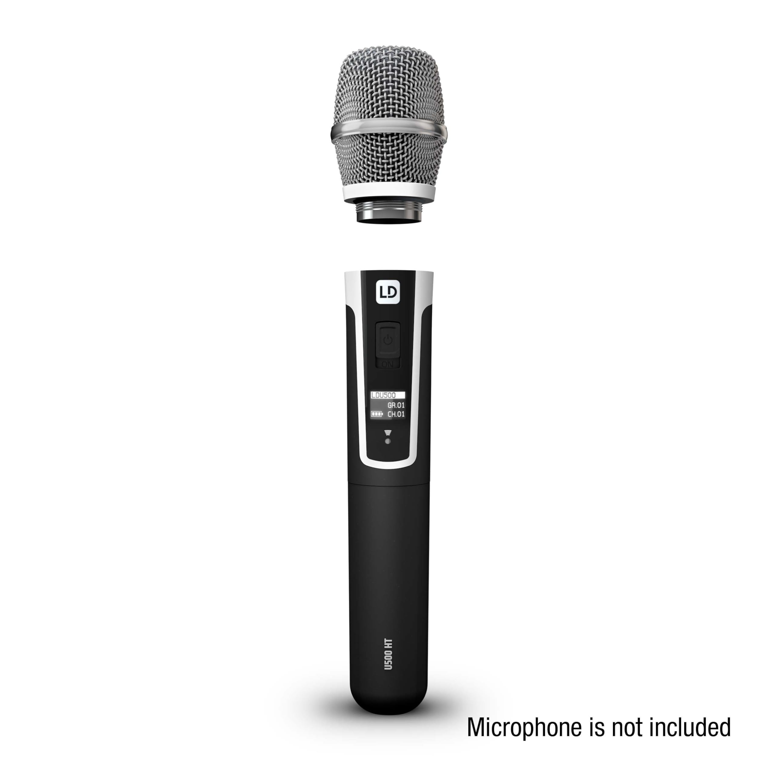 ld-systems-u500-cc-kondensator-mikrofonkopf-niere-schwarz image 2