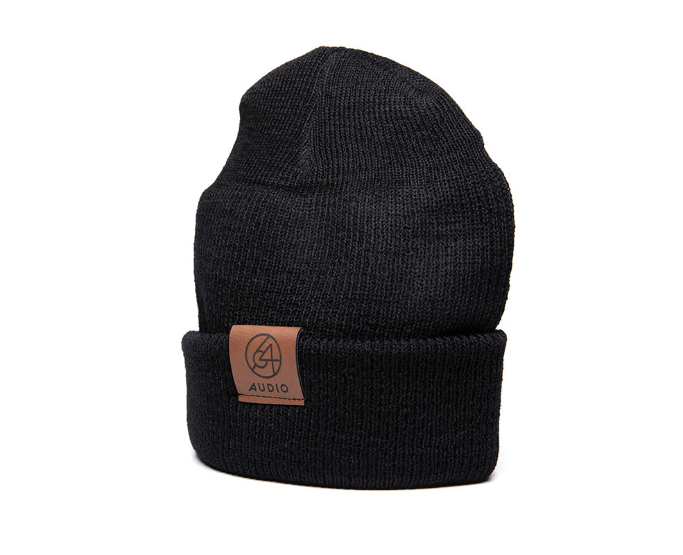64-audio-u-series-standard-beanie-m-tze-schwarz-wolle image 3