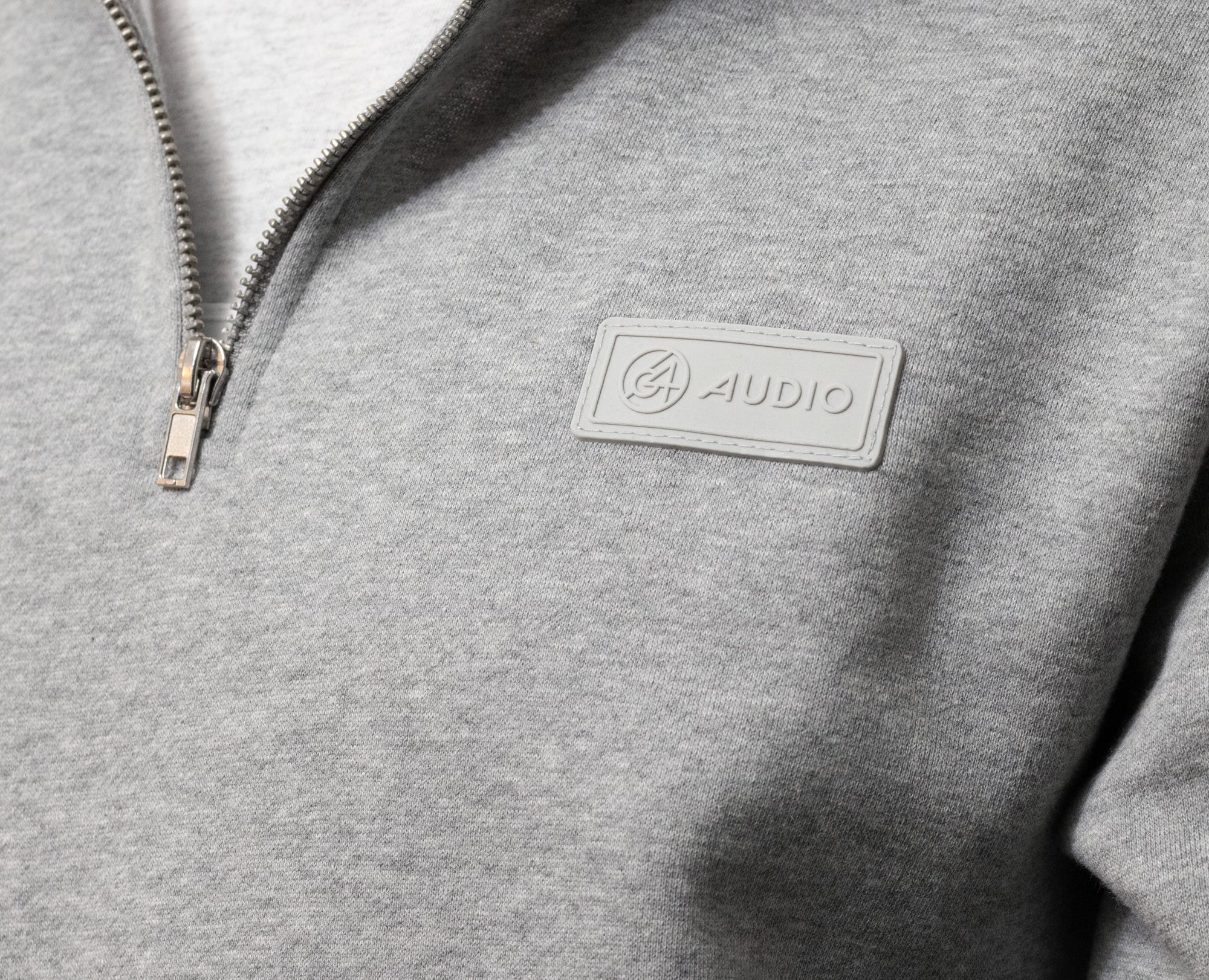 64-audio-u-series-monochrome-quarter-zip-pullover-grau-m image 3