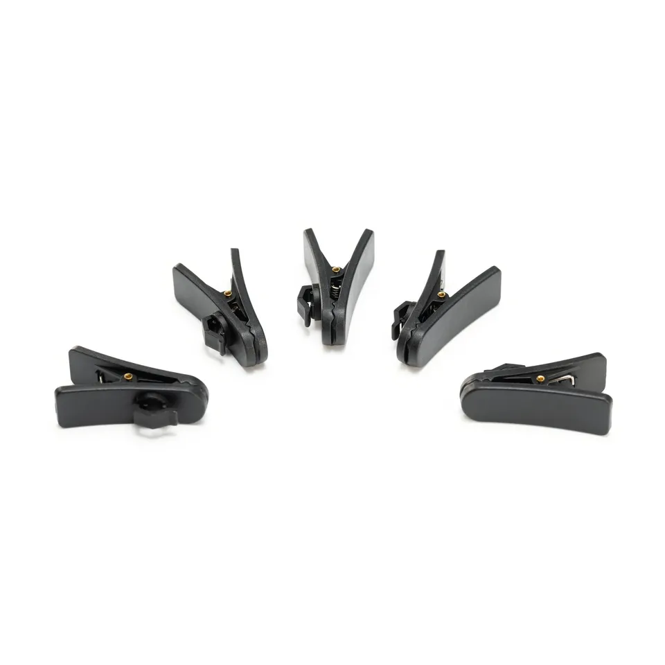 64-audio-shirt-clip-kabelclip-5er-pack-schwarz-zubeh-r image 1