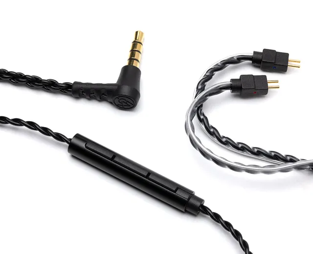 64-audio-u-series-kabel-mit-mikrofon-ipx-2-pin-3-5-mm-schwarz image 1