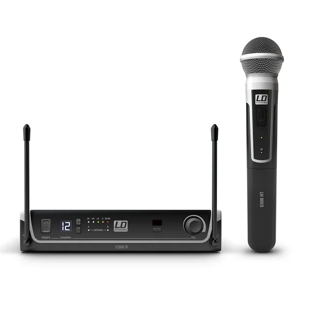 ld-systems-u308-hhd-funksystem-schwarz-handmikro-863-mhz image 1
