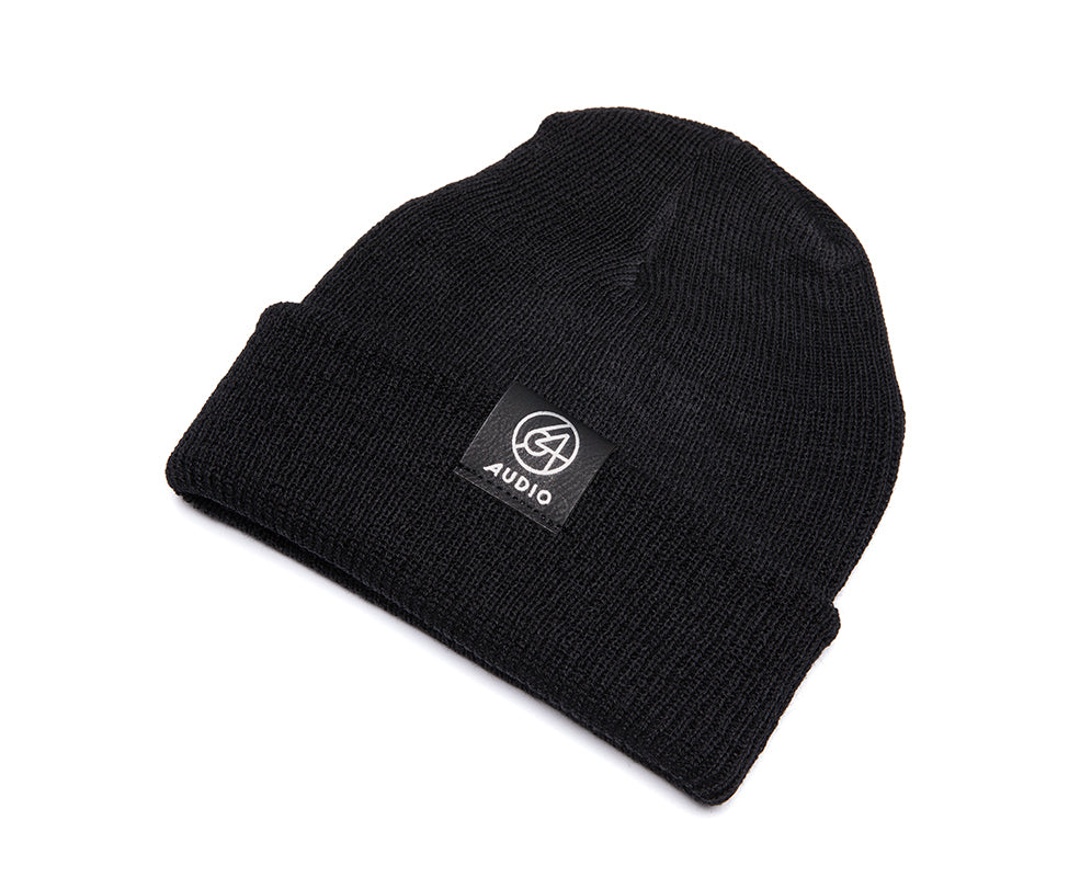 64-audio-u-series-standard-beanie-m-tze-schwarz-wolle image 5