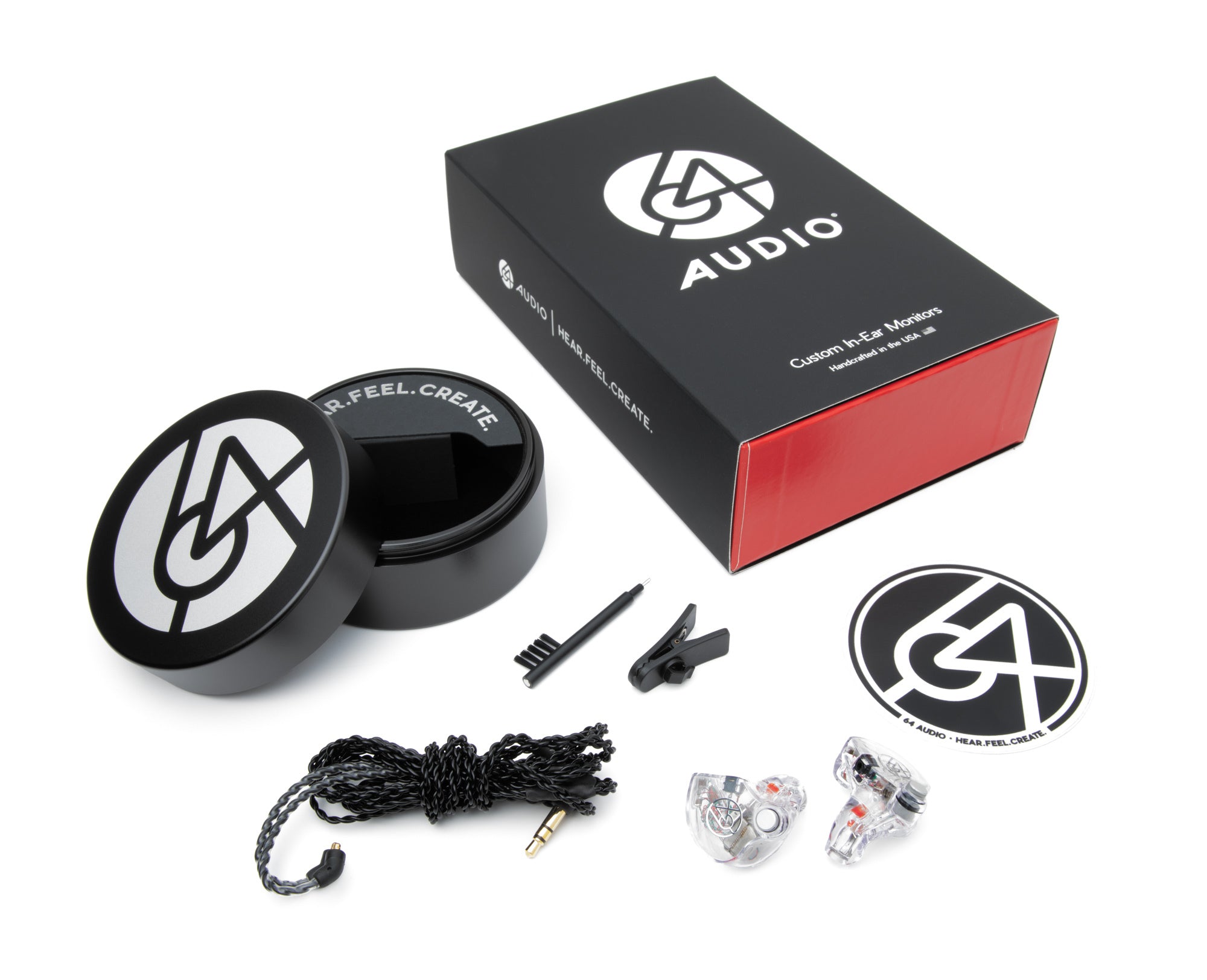 64-audio-a12t-dealer-clear-ciem-in-ear-monitor image 2