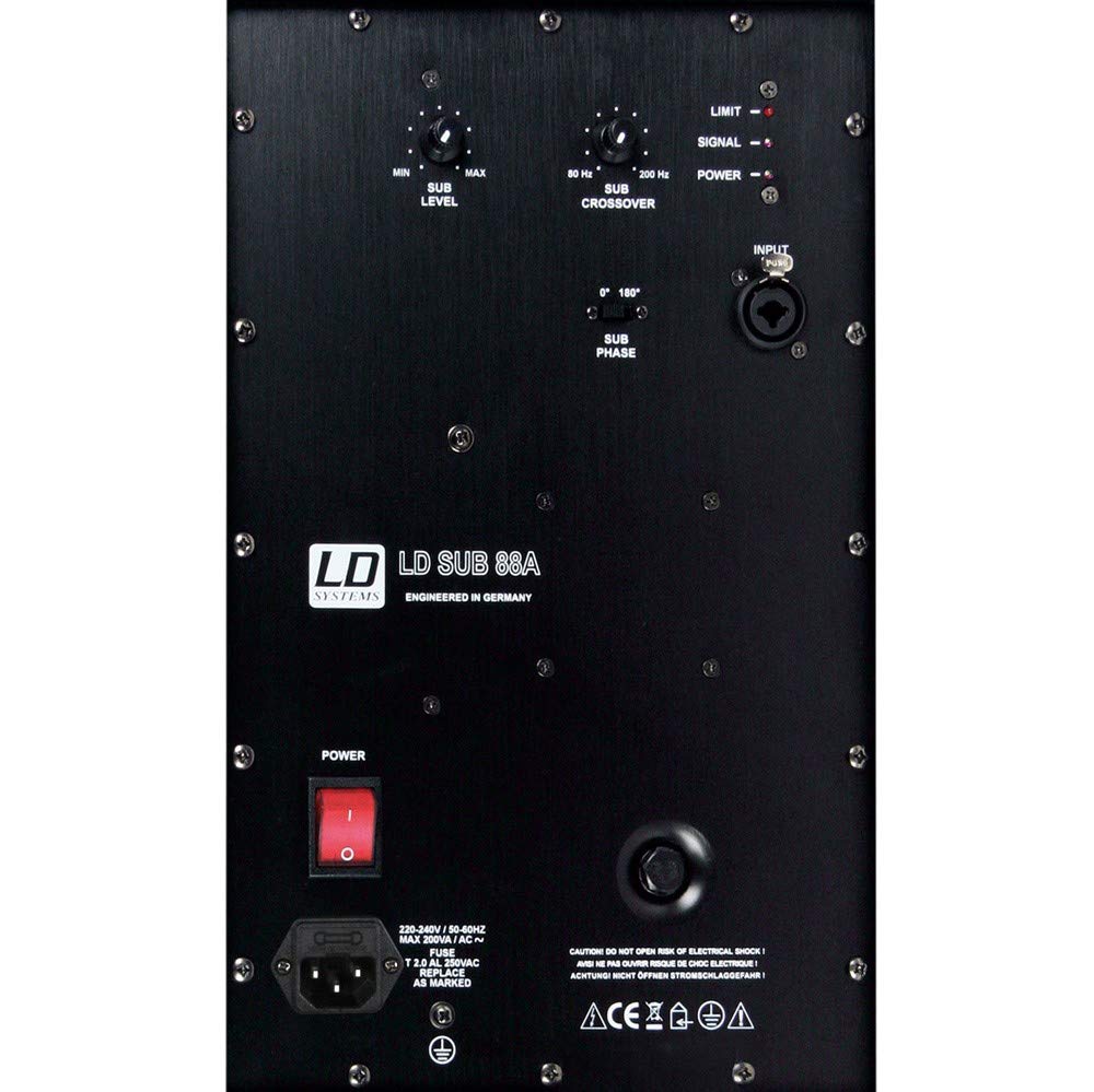 ld-systems-contractor-sub88a-subwoofer-aktiv-schwarz-2x8-zoll image 5