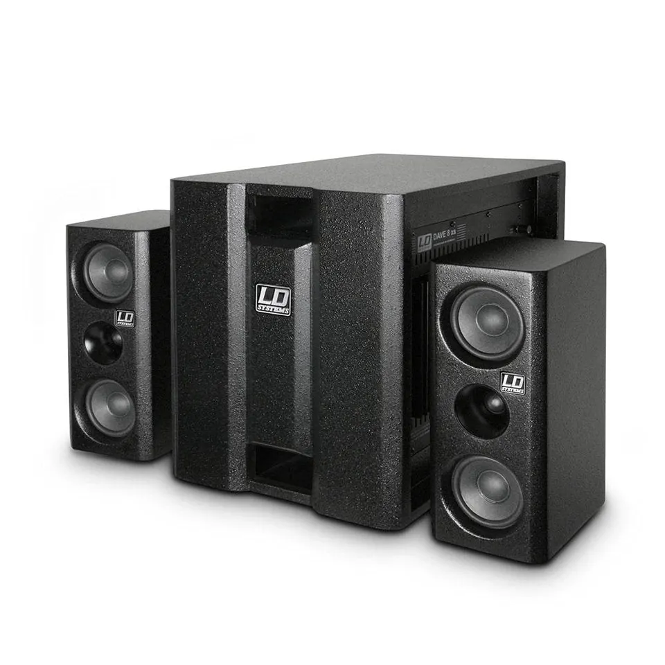 ld-systems-dave-8-xs-pa-system-aktiv-2-1-8-zoll-schwarz image 1