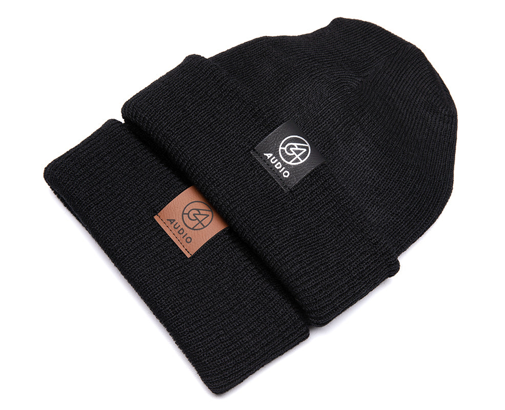 64-audio-u-series-standard-beanie-m-tze-schwarz-wolle image 2